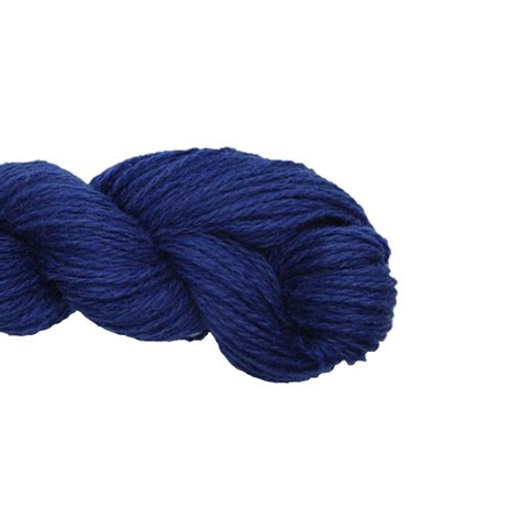 Wool Yarn100 Natural Knitting Crochet Craft Supplies Blue