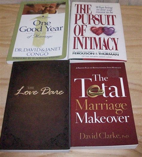 Even though we tell ourselves dating has nothing to do with marriage, in fact it has. 4 Christian Marriage Books ~Intimacy, Love Dare, Marriage ...