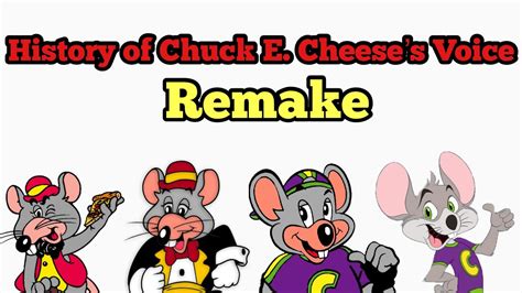 History Of Chuck E Cheeses Voice Remake Youtube