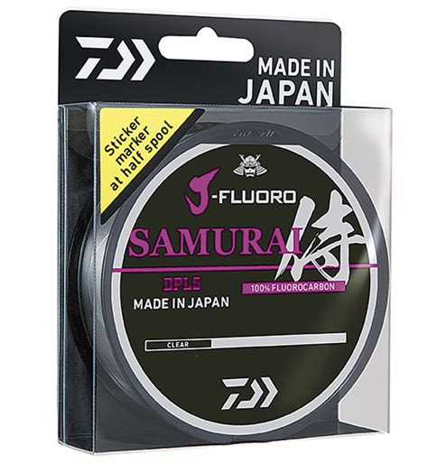 Daiwa J Fluoro Samurai Premium Fluorocarbon Hook Line And Sinker