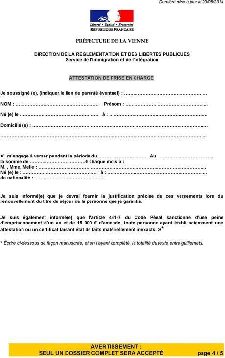 Attestation De Prise En Charge Par Le Garant Document Pdf My Xxx Hot Girl