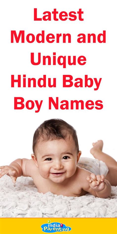 Latest Modern And Unique Hindu Baby Boy Names With Meaning Hindu Baby