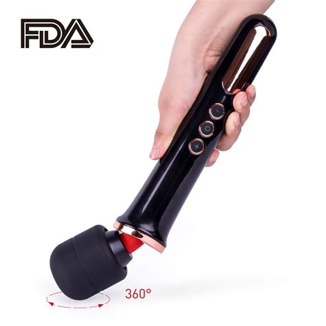 Handheld Cordless Wand Massager With Multi Powerful Speeds And Vibrating Frequencies13 Wand