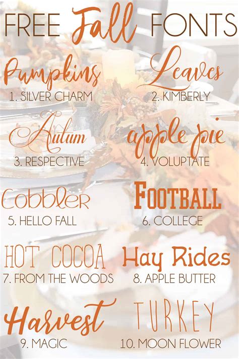 Free Fall Fonts Glitter And Graze