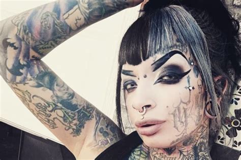 Tattooed Goths Show How Unrecognisable They Are Without Ink Daily Star