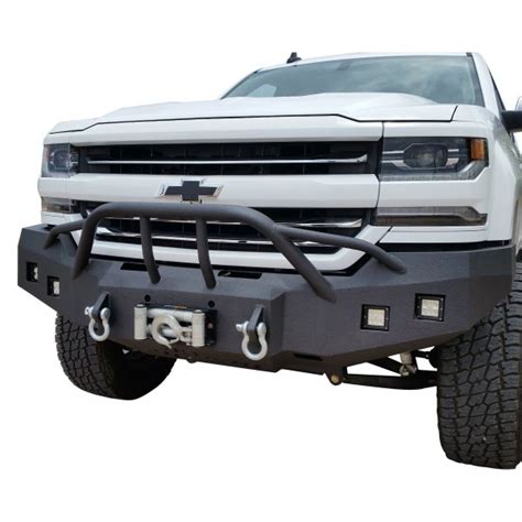Iron Bull Bumpers Chevy Silverado 1500 2018 Full Width Black Front