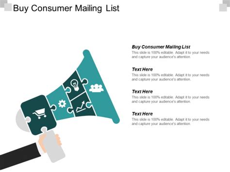 Buy Consumer Mailing List Ppt Powerpoint Presentation Icon Slide