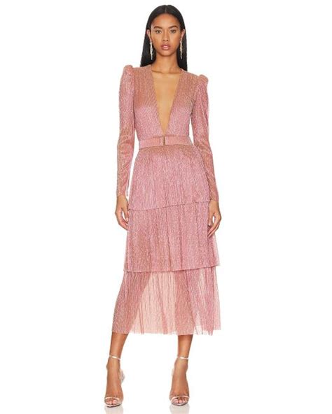 Sabina Musayev Carry Dress In Pink Lyst