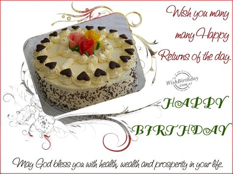may god bless you with health wealth and prosperity… birthday wishes happy birthday pictures