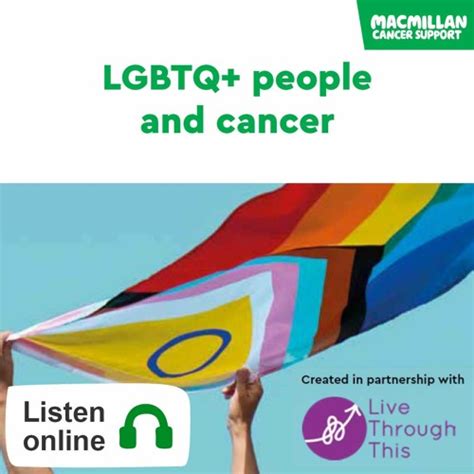 Stream Macmillan Cancer Support Listen To Lgbtq People And Cancer