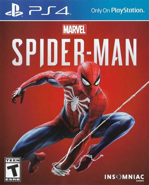 Marvel Spider Man 2018 Playstation 4 Box Cover Art Mobygames