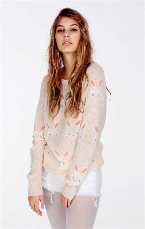 Snow Bunny Party Sweater On Wanelo Vintage Inspired Outfits Party