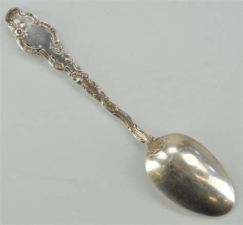 Antique Sterling Silver Spoons Ebth