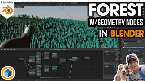 Creating A Forest With Geometry Nodes In Blender Youtube