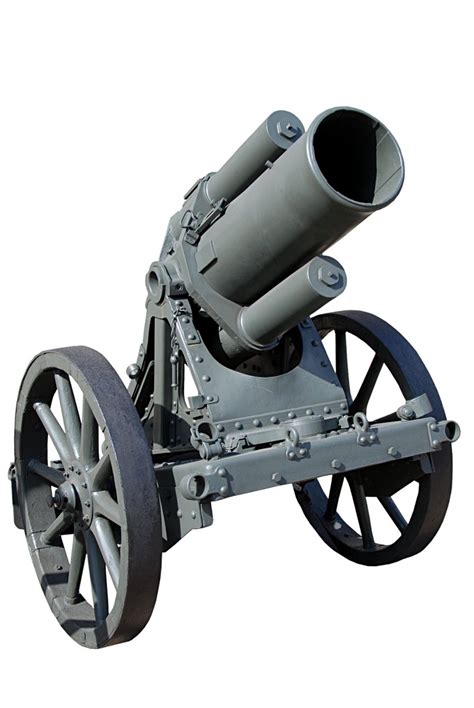 Free German 250 Mmm Heavy Mortar Stock Photo