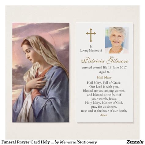 Catholic Funeral Mass Prayer Cards Reyes Ralph