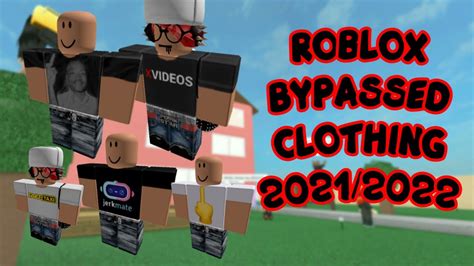 Roblox New Bypassed Clothing Working 2022 Youtube