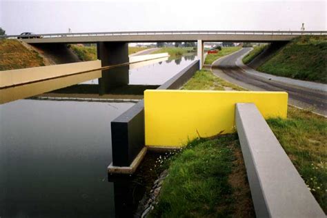 Dirksland And The Sculpture Of Lucien Den Arend Bridge