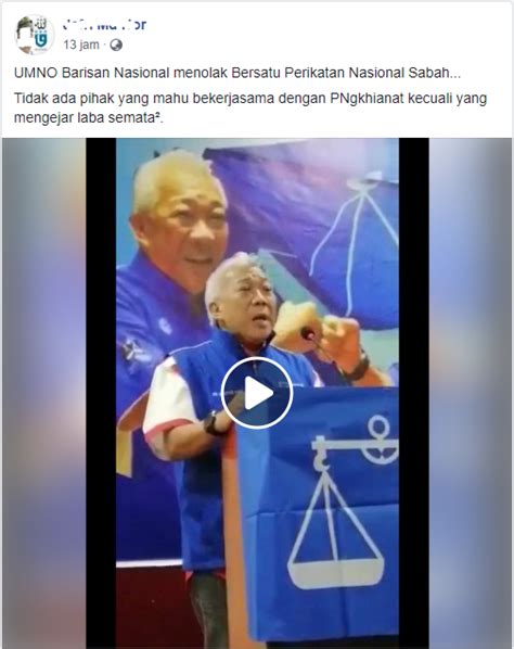 Angan lalu paham tertumbuk arti peribahasa : Malaysians Must Know the TRUTH: UMNO Sabah Makin Bungkus
