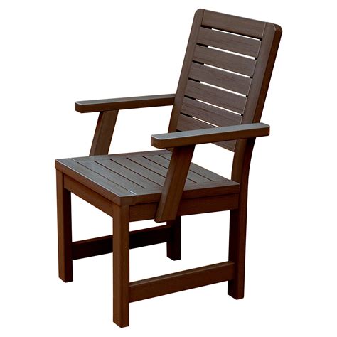 Outdoor plastic king chair traditionally designed king chair. highwood® Weatherly Recycled Plastic Patio Dining Chair ...