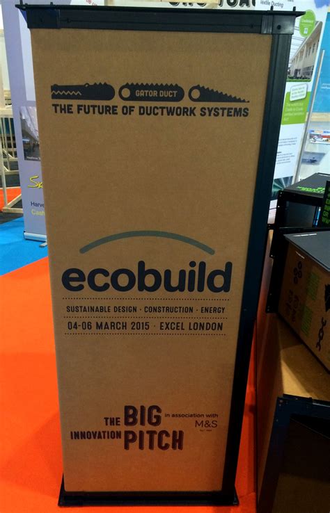 Ecobuild Duct Work Innovation Sustainable Design
