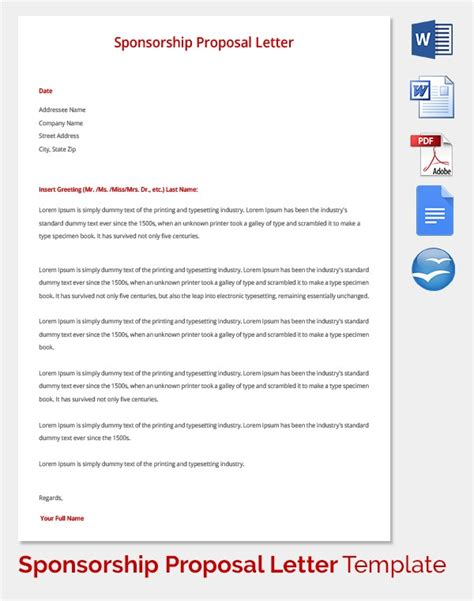 Source sponsorship letter template free examples. Dirt Track Racing Sponsorship Proposal Template | williamson-ga.us