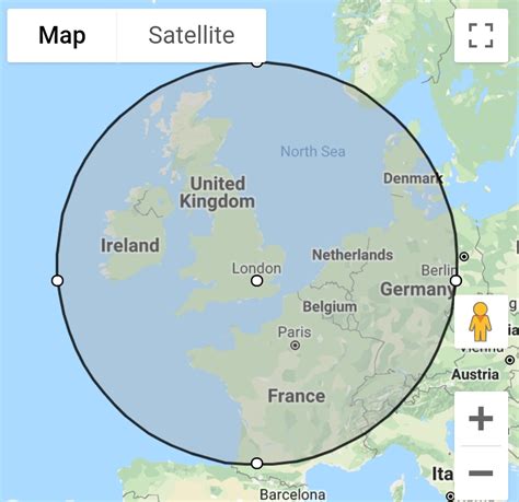 The tsar bomba, the king of bombs, or big ivan as the total destruction radius, superimposed on paris. TIL This is the death radius of the Tsar Bomba if it was ...