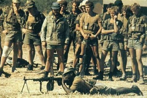 Rhodesian Selous Scouts Through The Bush War One Photo Afterwards