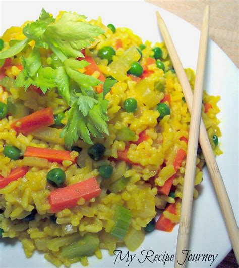 It could be from india, thailand, pakistan, jamaica, bengal, sri lanka we don't mind as long as it is tasty. My Recipe Journey: Super Easy Asian Yellow Rice