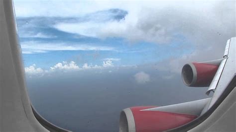 Virgin Atlantic Landing In Antigua Vs33 Youtube