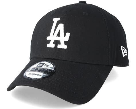 Los Angeles Dodgers League Essential 9forty Black Adjustable New Era