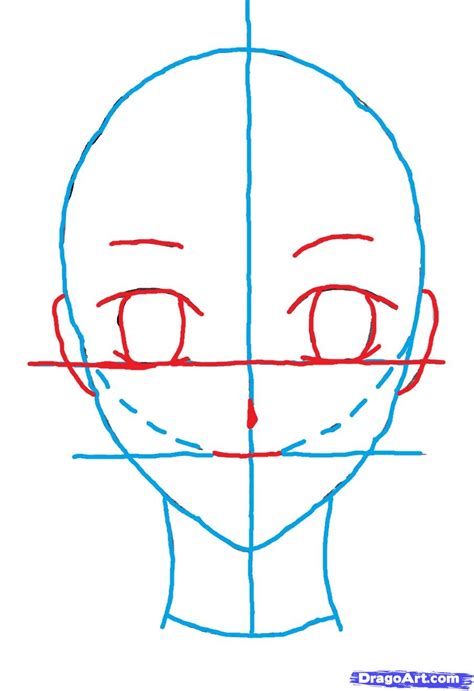 How To Draw An Anime Girl Step By Step Anime Characters