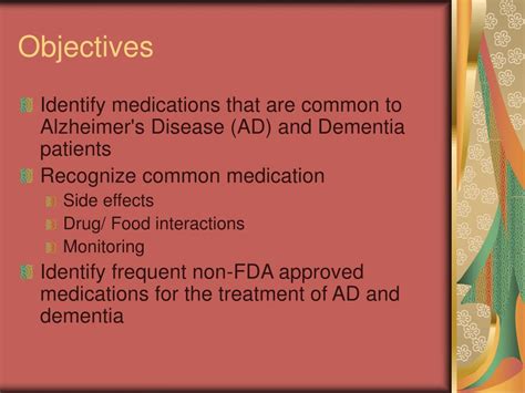 Ppt Medications In Dementia Patients Powerpoint Presentation Free