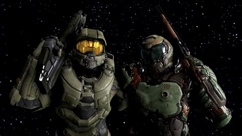 Master Chief Vs Doom Slayer Who Would Really Win X35 Earthwalker