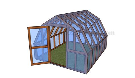 Barn Greenhouse Plans Howtospecialist How To Build Step By Step