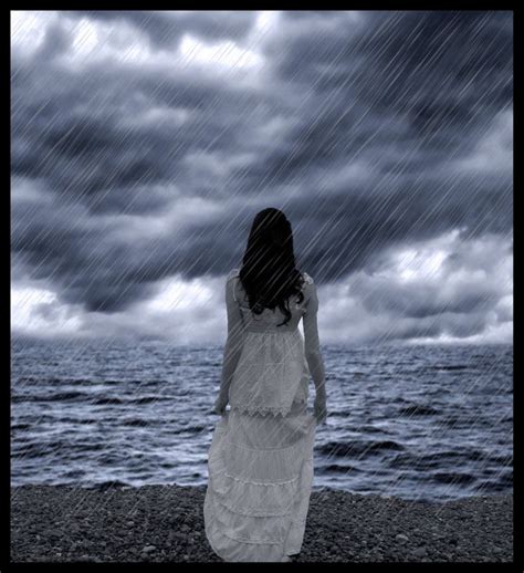 Alone In The Rain Alone Art Walking In The Rain Standing In The Rain