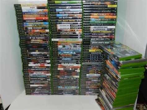 Microsoft Xbox Games Complete Fun You Pick And Choose Video Games Lot