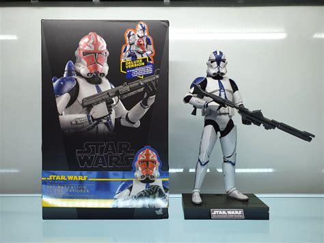 Hot Toys Star Wars 501st 332nd Clone Trooper Deluxe Clone Wars Hobbies