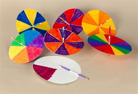 Diy Paper Spinners Science Crafts Science Crafts For Kids Paper