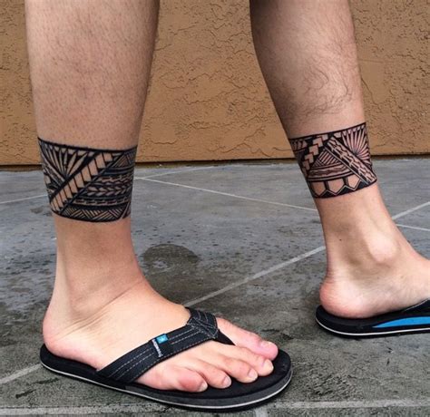 Ankle Band Tattoo Leg Band Tattoos Anklet Tattoos Leg Tattoo Men