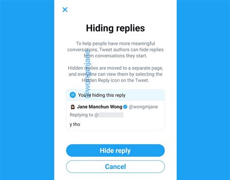 Twitter Is Working On New Functionality For Its ‘hide Replies Feature To Prevent People From