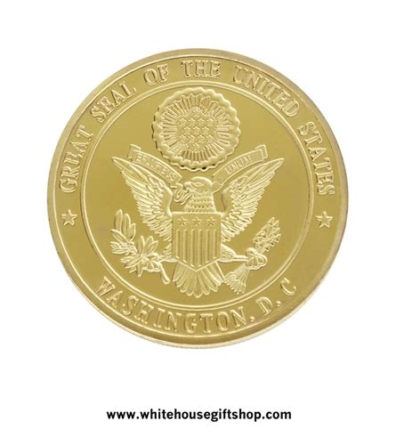 Pentagon And Great Seal Coins In Case