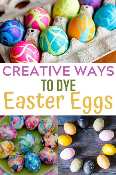 Creative Ways To Dye Easter Eggs Building Our Story