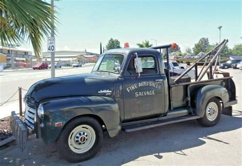 1950 Gmc Wrecker 3100 Tow Truck 6 Cyl Classic Gmc Wrecker 3100 1950