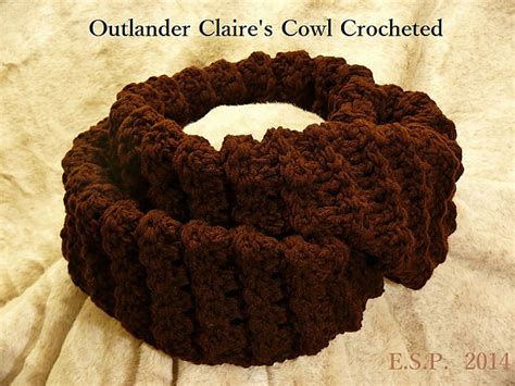 Ravelry Outlander Claire S Cowl Crocheted Pattern By E S Paul