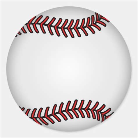 Baseball Stickers Zazzle