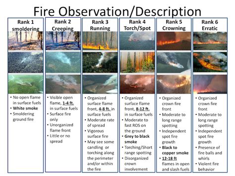 Fire Behavior Observations Nwcg
