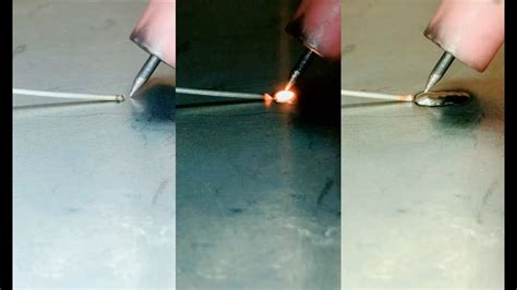 Cold Welding Wire Vs Tig Welding Electrode What Will Happen Youtube