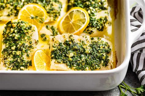 Best Garlic Butter Baked Cod Get Inspired Everyday