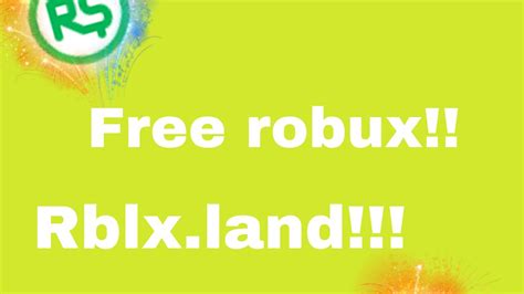 Rblxland Free Robux Youtube